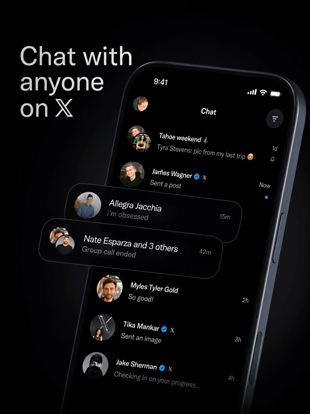 XChat 登录界面示意